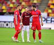 Lixandru, Mihai Popescu și Grameni - Imagini la finalul derby-ului Rapid - FCSB. FOTO: Cristi Preda