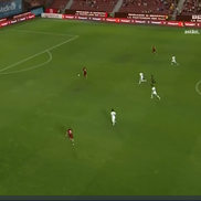 Antonio Bosec, ratare uluitoare în CFR - Botoșani. FOTO: captură Prima Sport