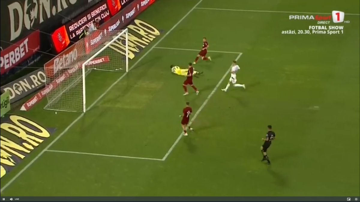 CFR Cluj - Botoșani, THRILLER cu 6 goluri și ratarea campionatului! Clasamentul în Superliga