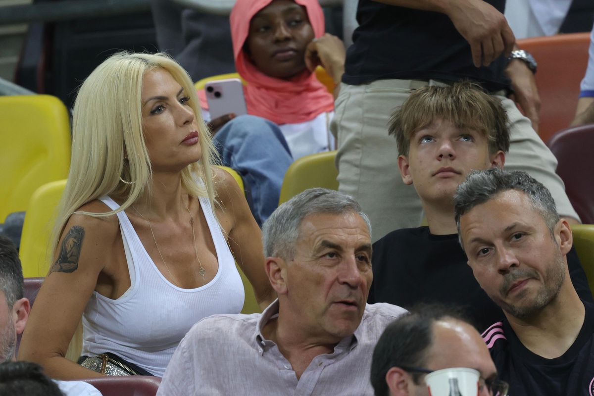 Laura Vicol, în tribune la Rapid - FCSB