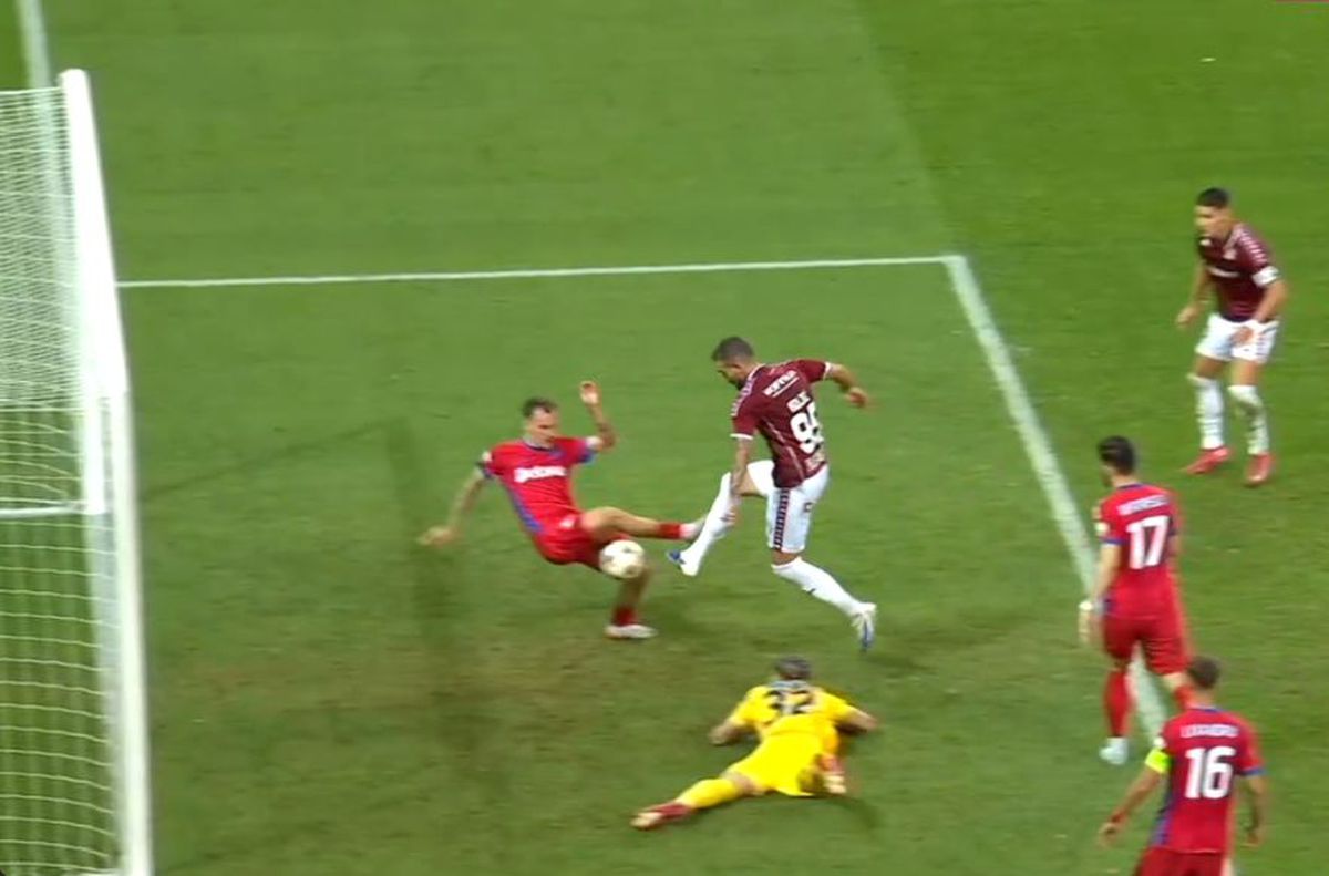 Gafă Siyabonga Ngezana în Rapid - FCSB