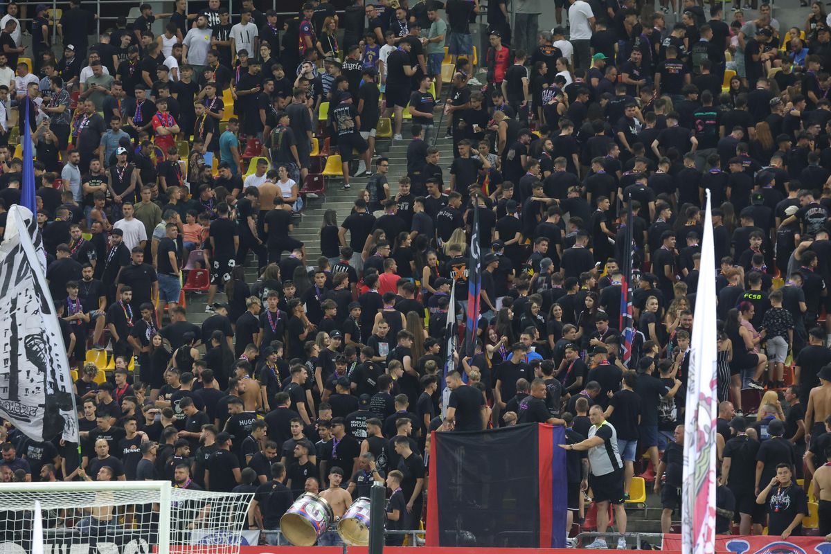 Imagini înainte de Rapid - FCSB, derby-ul etapei a 6-a din Superligă