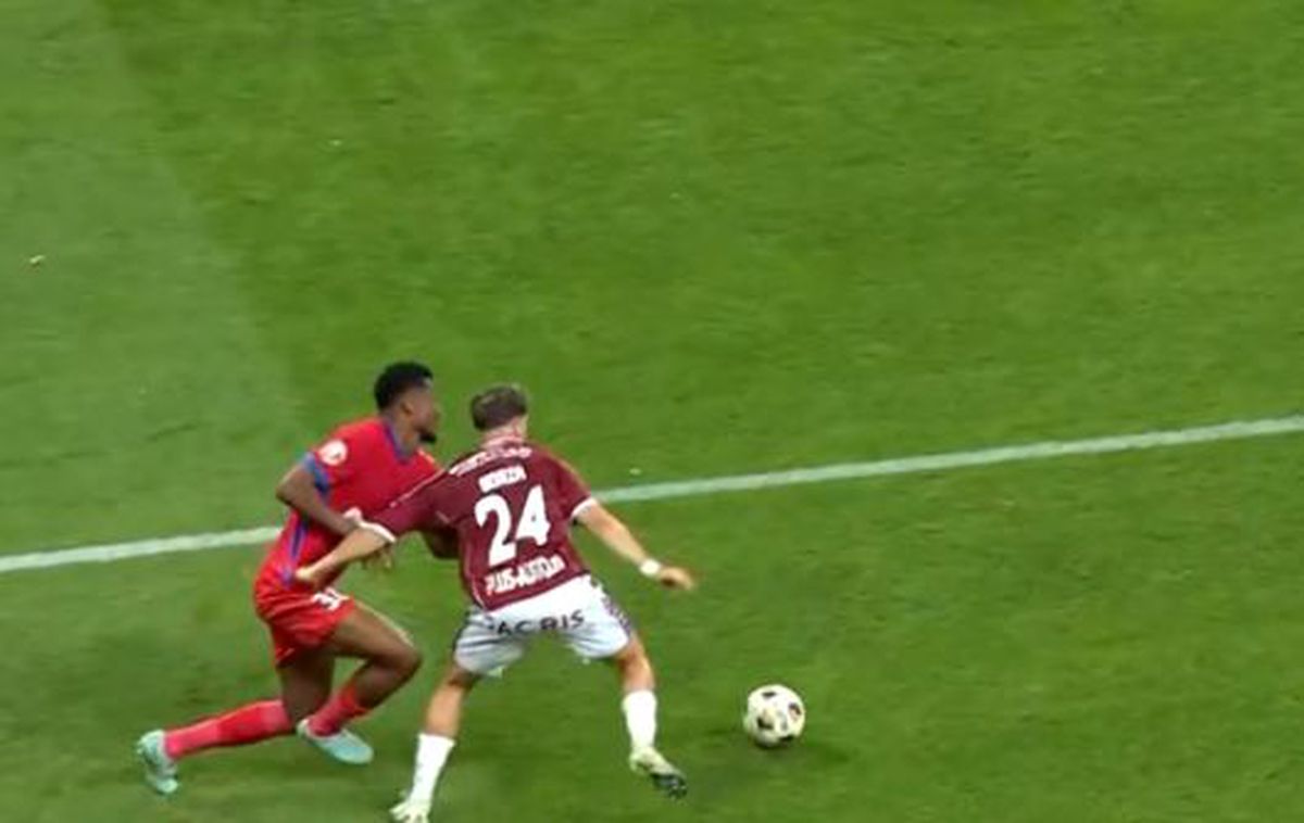 Gafă Siyabonga Ngezana în Rapid - FCSB