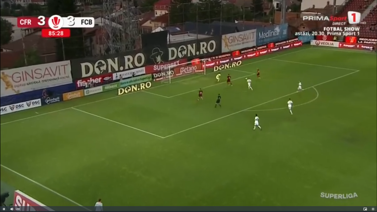 CFR Cluj - Botoșani, THRILLER cu 6 goluri și ratarea campionatului! Clasamentul în Superliga