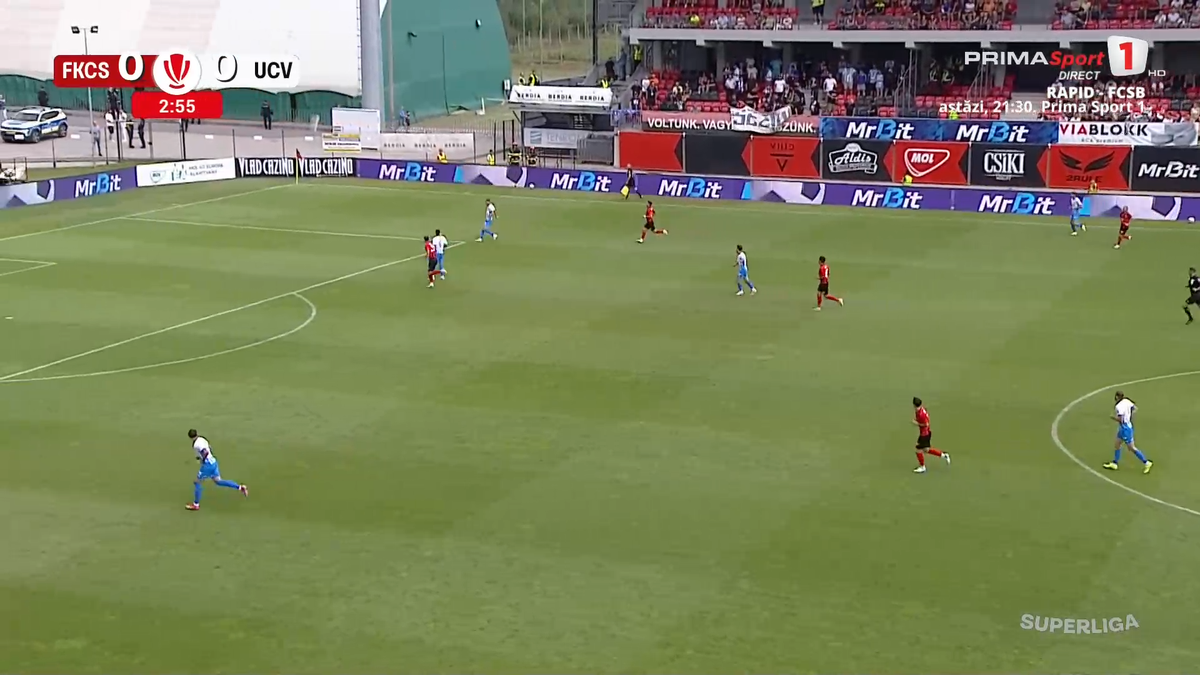 Csikszereda - Universitatea Craiova 1-2 » Nsimba a anulat „tontogolul”: oltenii au evitat rușinea la Miercurea Ciuc