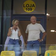 Dan și Diana Șucu, imediat după Rapid - FCSB 2-2 / Foto: Ionuț Iordache GSP
