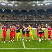 Imagini la finalul derby-ului Rapid - FCSB. FOTO: Ionuț Iordache