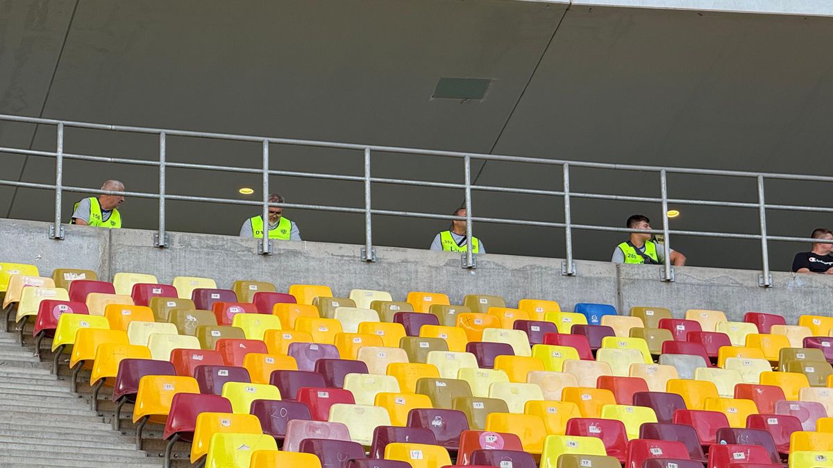 Imagini înainte de Rapid - FCSB