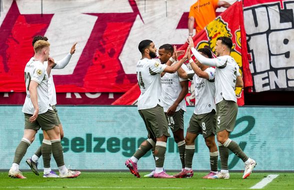 PSV, victorie fără probleme în a doua etapă din Eredivisie » Dennis Man, doar rezervă neutilizată