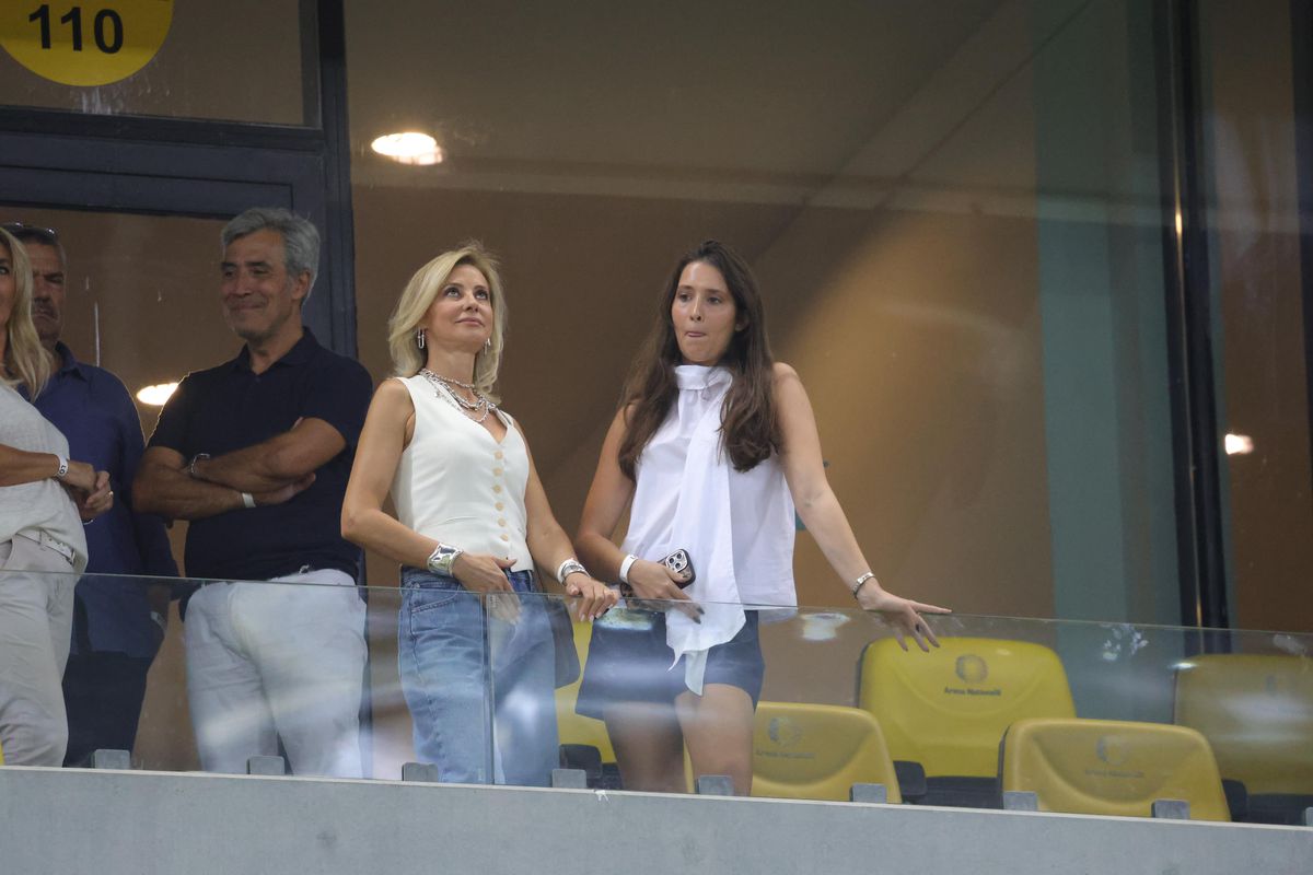 Diana Șucu a fost prezentă pe Arena Națională, la Rapid - FCSB »  Cu cine s-a întreținut înainte de meci