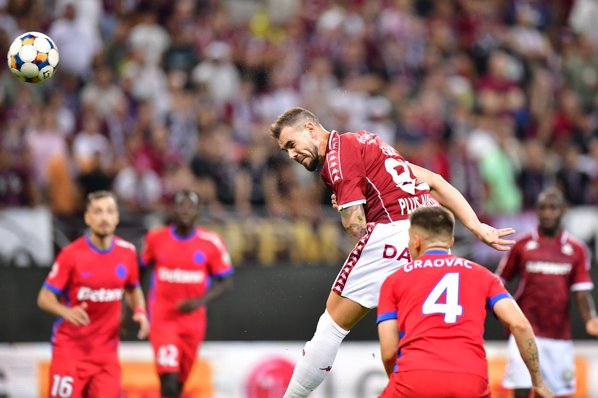 Rapid -  FCSB, derby-ul etapei a 6-a din Superligă