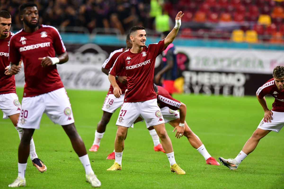 Imagini înainte de Rapid - FCSB, derby-ul etapei a 6-a din Superligă