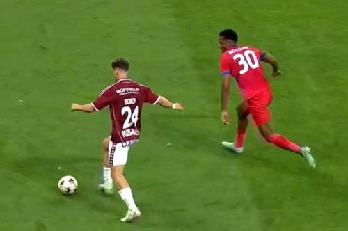 Andrei Borza a recuperat și a centrat pentru golul de 2-2