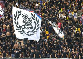 „Imnul Golanilor”, torțe, rasism și înjurături » Cum a arătat debutul meciului Rapid - FCSB