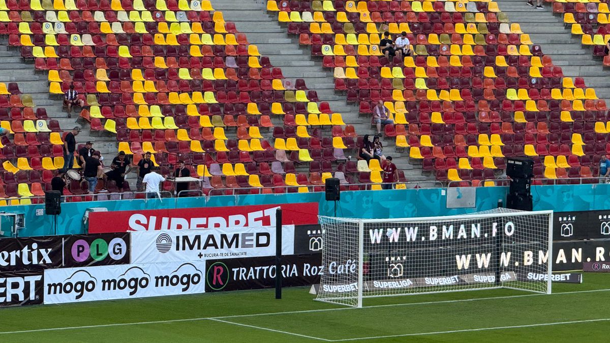 Galeria Rapidului încalcă regulamentul FRF la derby-ul cu FCSB