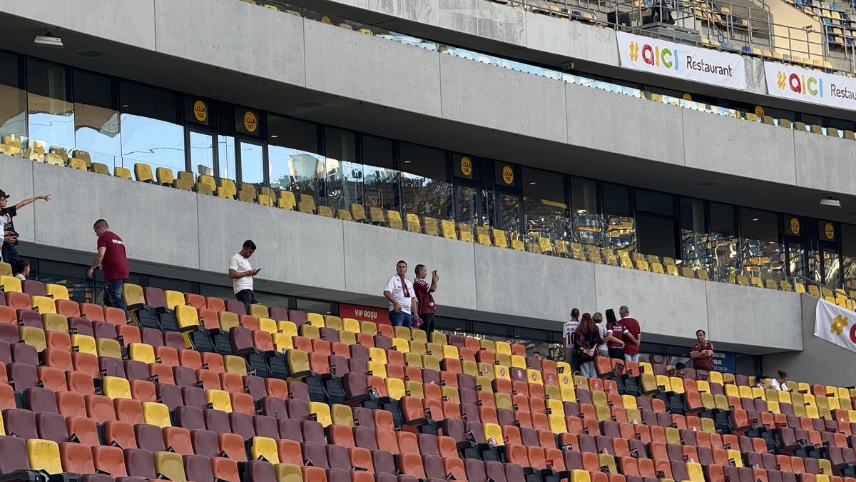 Arena Națională, cu 3 ore înainte de Rapid - FCSB