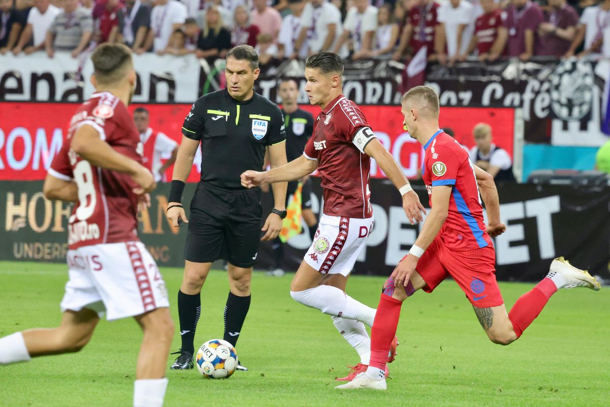 Rapid -  FCSB, derby-ul etapei a 6-a din Superligă