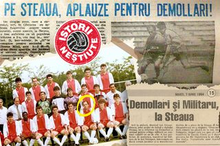 Trădarea uitată: Demollari, de la Dinamo la Steaua! „Este o mare echipă şi mă simt onorat că mi-a solicitat serviciile”