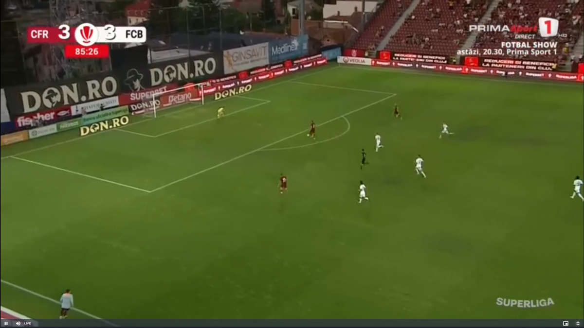 CFR Cluj - Botoșani, THRILLER cu 6 goluri și ratarea campionatului! Clasamentul în Superliga