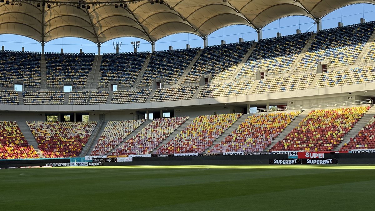 Arena Națională, cu 3 ore înainte de Rapid - FCSB