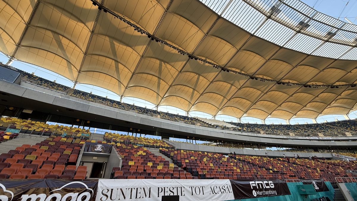 Arena Națională, cu 3 ore înainte de Rapid - FCSB