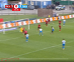 Al doilea gol marcat de Nsimba în Csikszereda - Universitatea Craiova. FOTO: captură Prima Sport