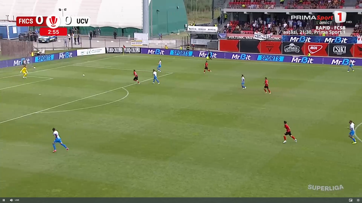 Csikszereda - Universitatea Craiova 1-2 » Nsimba a anulat „tontogolul”: oltenii au evitat rușinea la Miercurea Ciuc