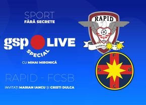 Rapid - FCSB » Derby pe Arena Națională: giuleștenii sunt neînvinși, iar campioana are nevoie de victorie ca de aer! Comentăm la GSP Live Special