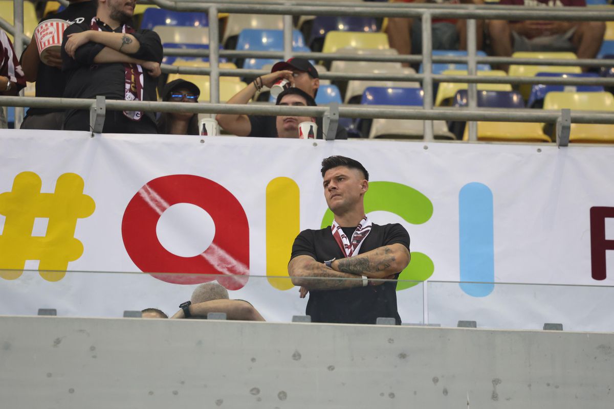 Dan Șucu și Cristi Săpunaru s-au evitat la Rapid - FCSB