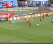 Al doilea gol marcat de Nsimba în Csikszereda - Universitatea Craiova. FOTO: captură Prima Sport