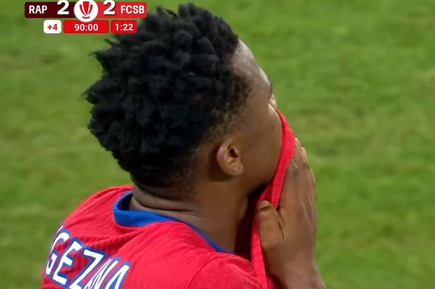 Siyabonga Ngezana, conștient că a greșit în Rapid - FCSB