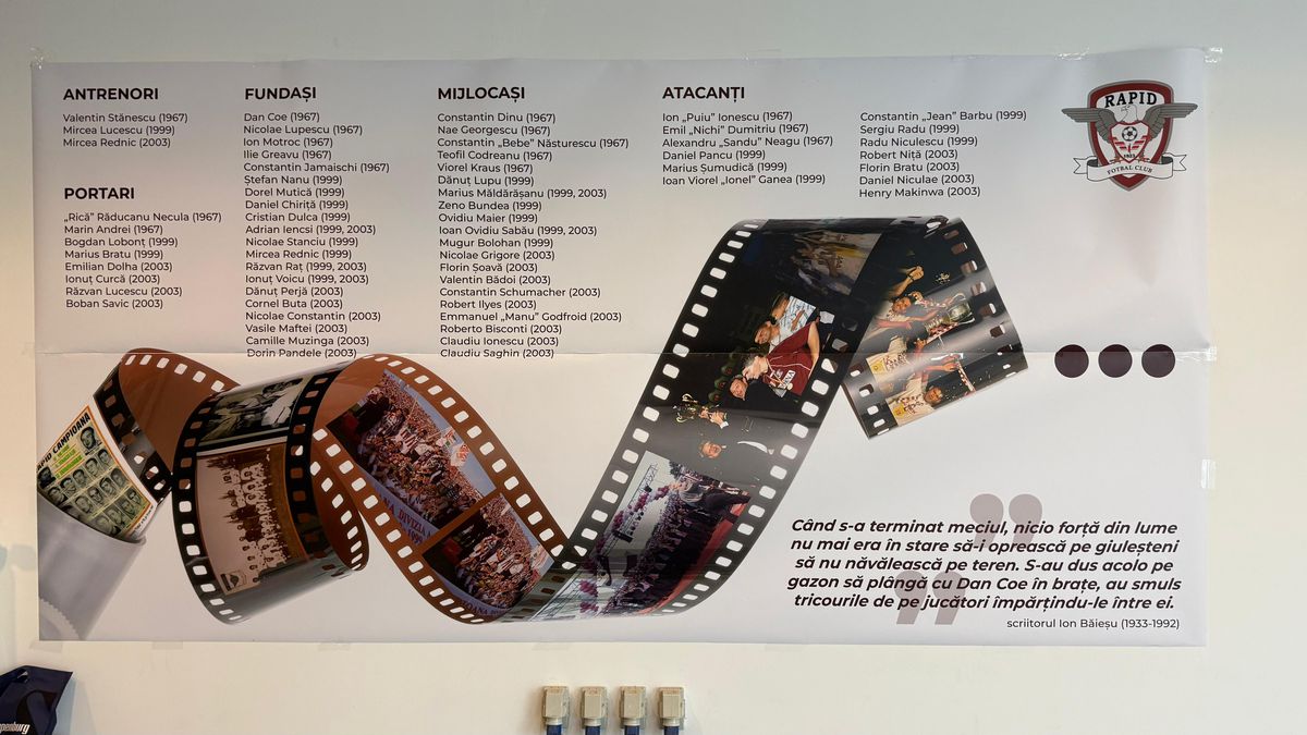 Imagini înainte de Rapid - FCSB