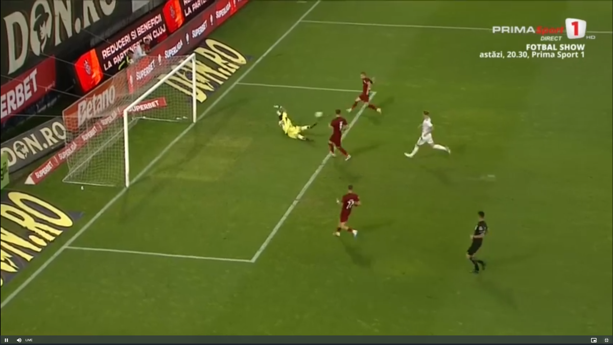 Antonio Bosec, ratare uluitoare în CFR - Botoșani