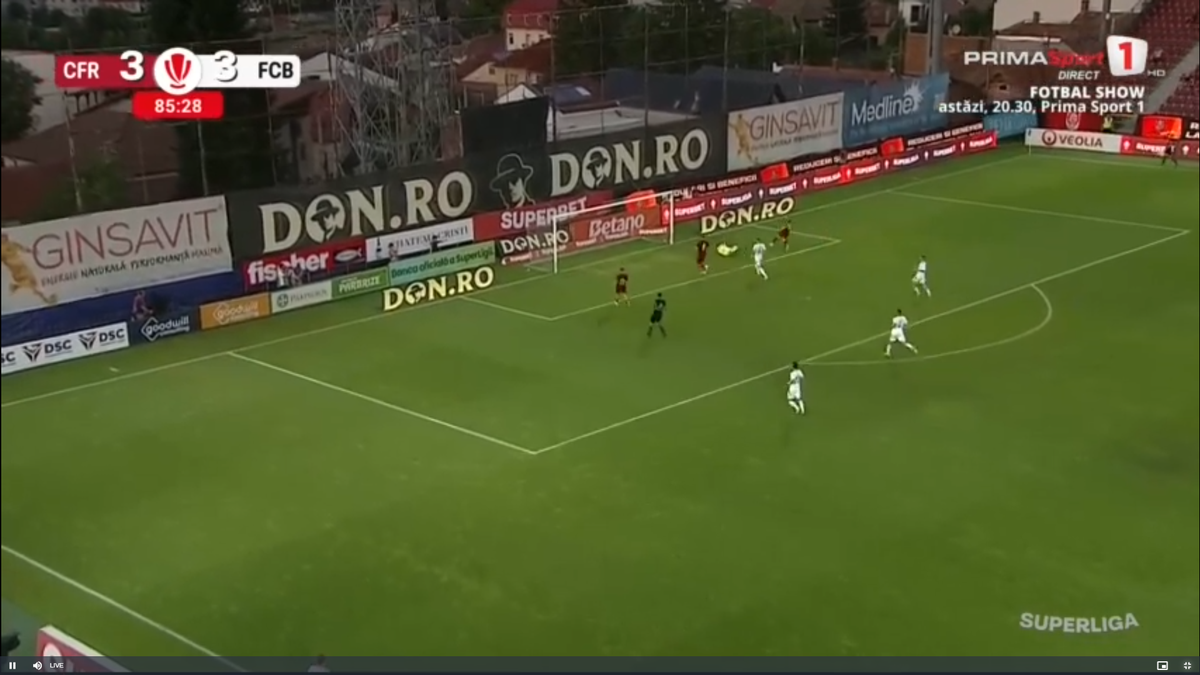 CFR Cluj - Botoșani, THRILLER cu 6 goluri și ratarea campionatului! Clasamentul în Superliga