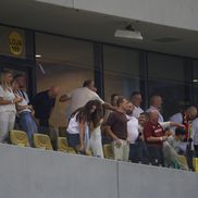 Dan și Diana Șucu, imediat după Rapid - FCSB 2-2 / Foto: Ionuț Iordache GSP