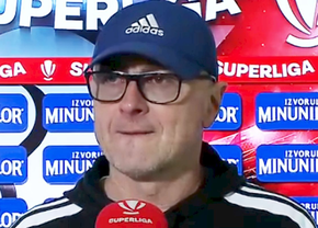 Leo Grozavu și-a lăudat eroul după remiza spectaculoasă obținută cu CFR Cluj: „A fost îngerul păzitor”