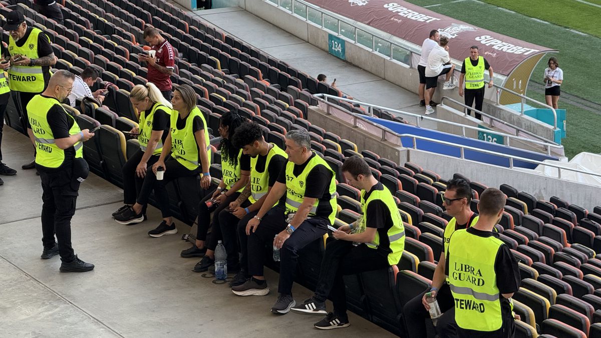 Arena Națională, cu 3 ore înainte de Rapid - FCSB