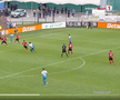 Al doilea gol marcat de Nsimba în Csikszereda - Universitatea Craiova. FOTO: captură Prima Sport