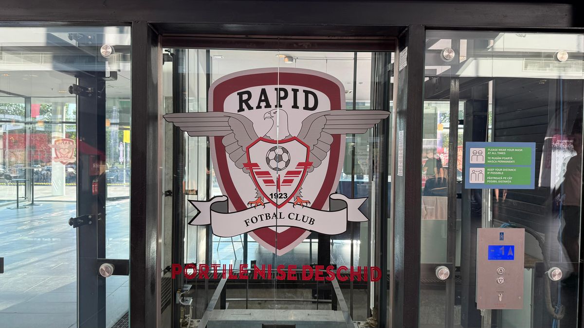 Imagini înainte de Rapid - FCSB