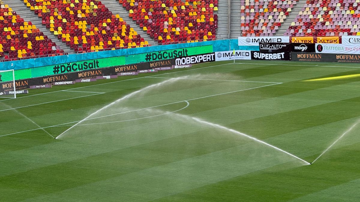 Imagini înainte de Rapid - FCSB