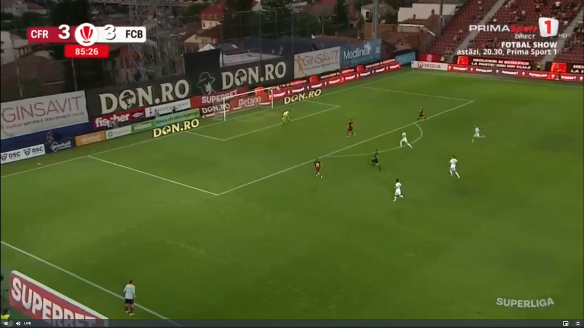 Antonio Bosec, ratare uluitoare în CFR - Botoșani