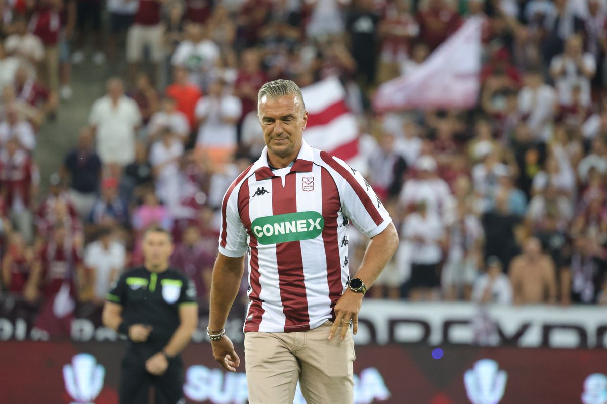 Imagini înainte de Rapid - FCSB, derby-ul etapei a 6-a din Superligă