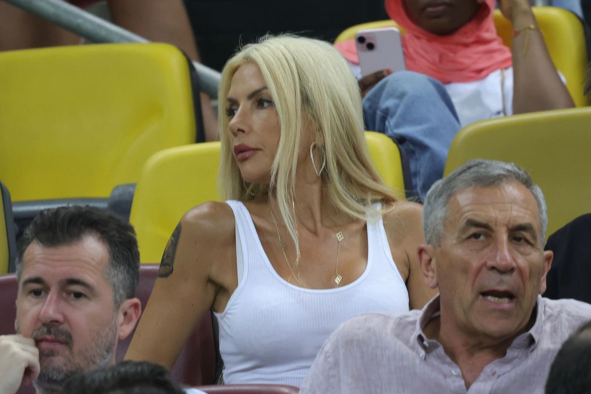 Laura Vicol, în tribune la Rapid - FCSB