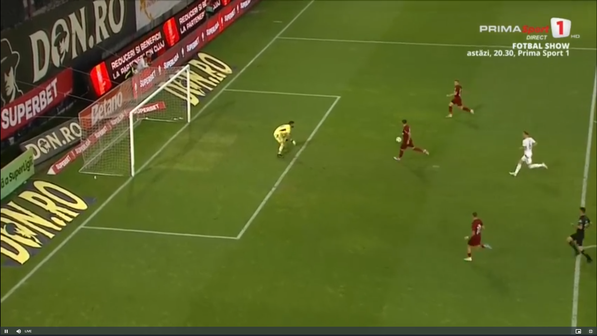 CFR Cluj - Botoșani, THRILLER cu 6 goluri și ratarea campionatului! Clasamentul în Superliga