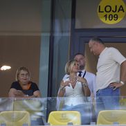 Dan și Diana Șucu, imediat după Rapid - FCSB 2-2 / Foto: Ionuț Iordache GSP