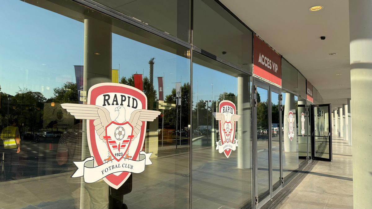 Imagini înainte de Rapid - FCSB