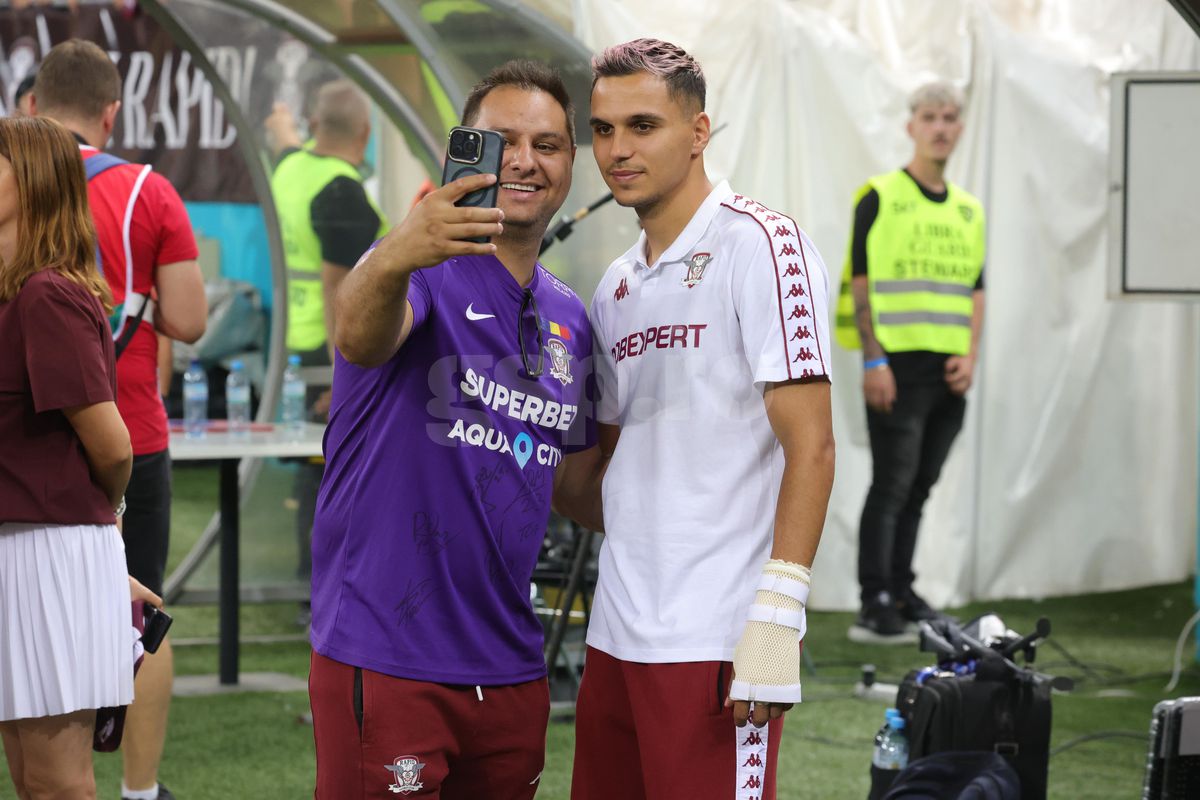 Cum a apărut Cristi Manea la Rapid - FCSB