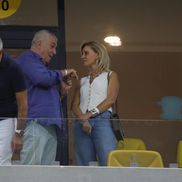 Diana Șucu, la Rapid - FCSB, în etapa 6 din Superliga. FOTO: Ionuț Iordache