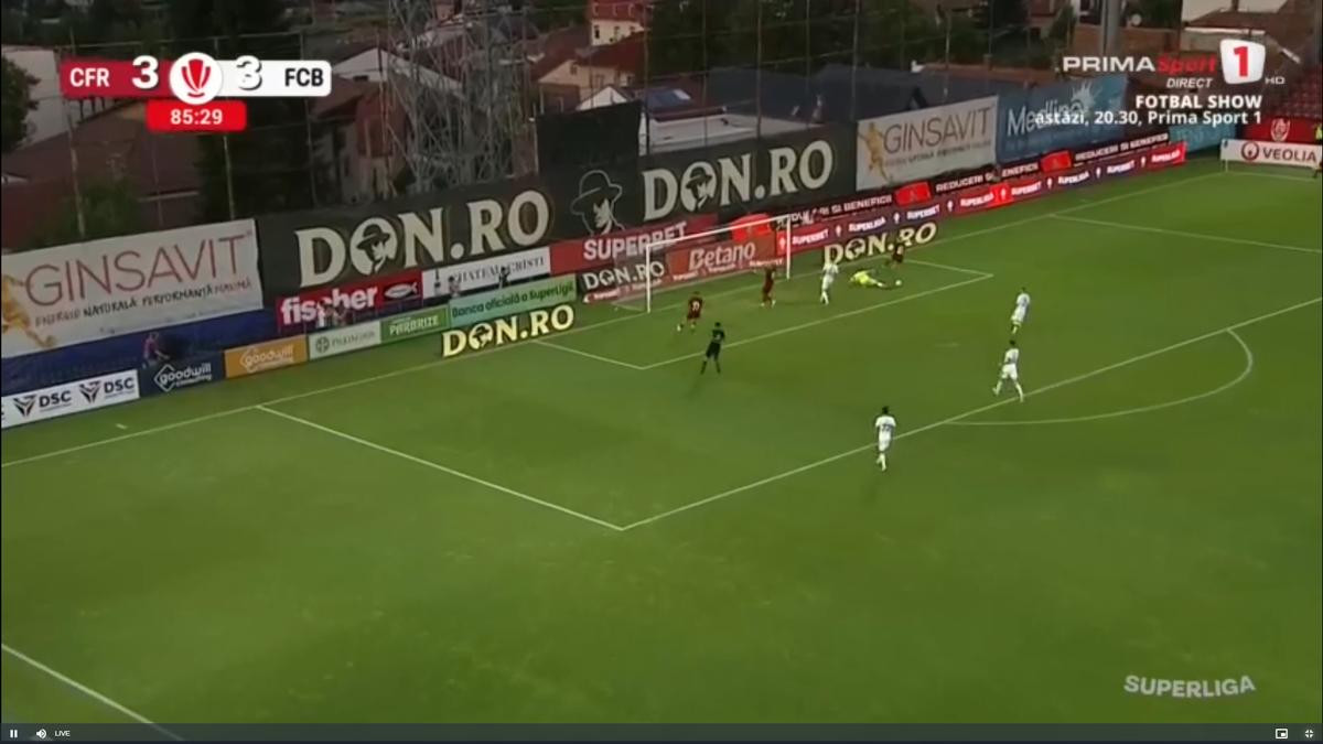 CFR Cluj - Botoșani, THRILLER cu 6 goluri și ratarea campionatului! Clasamentul în Superliga