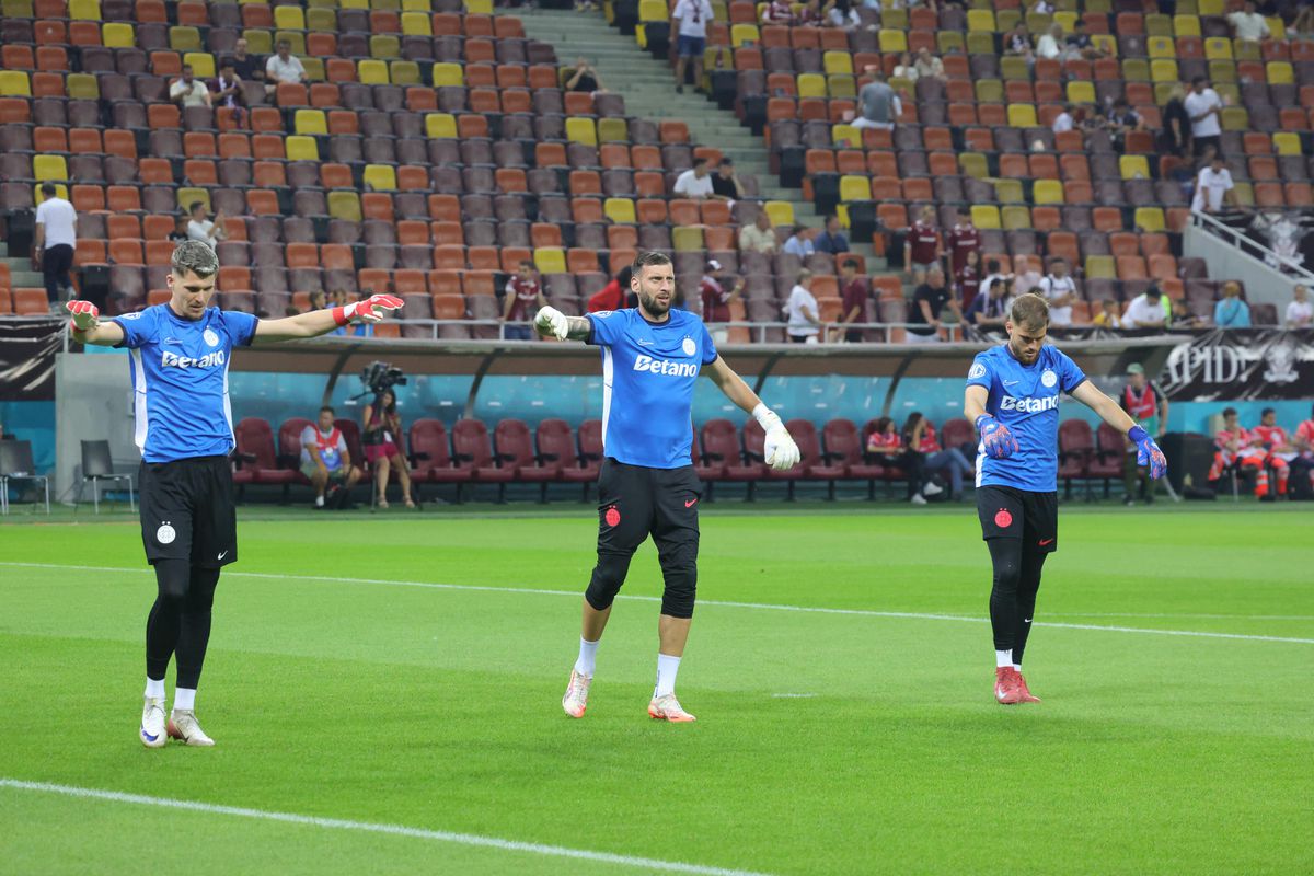 Imagini înainte de Rapid - FCSB, derby-ul etapei a 6-a din Superligă